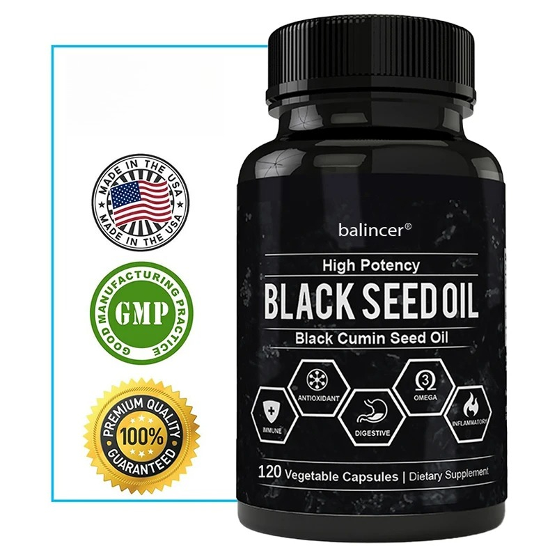 Health And Wellness Promotion - Olio di semi di cumino nero-supporta