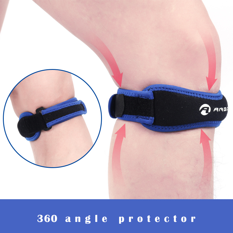 Compression Knee Sleeve - 1 PC Ginocchio Tendine rotuleo Supporto