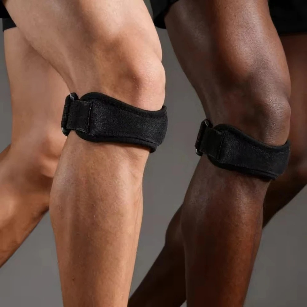 Compression Knee Sleeve - Supporto per ginocchio regolabile a compressione