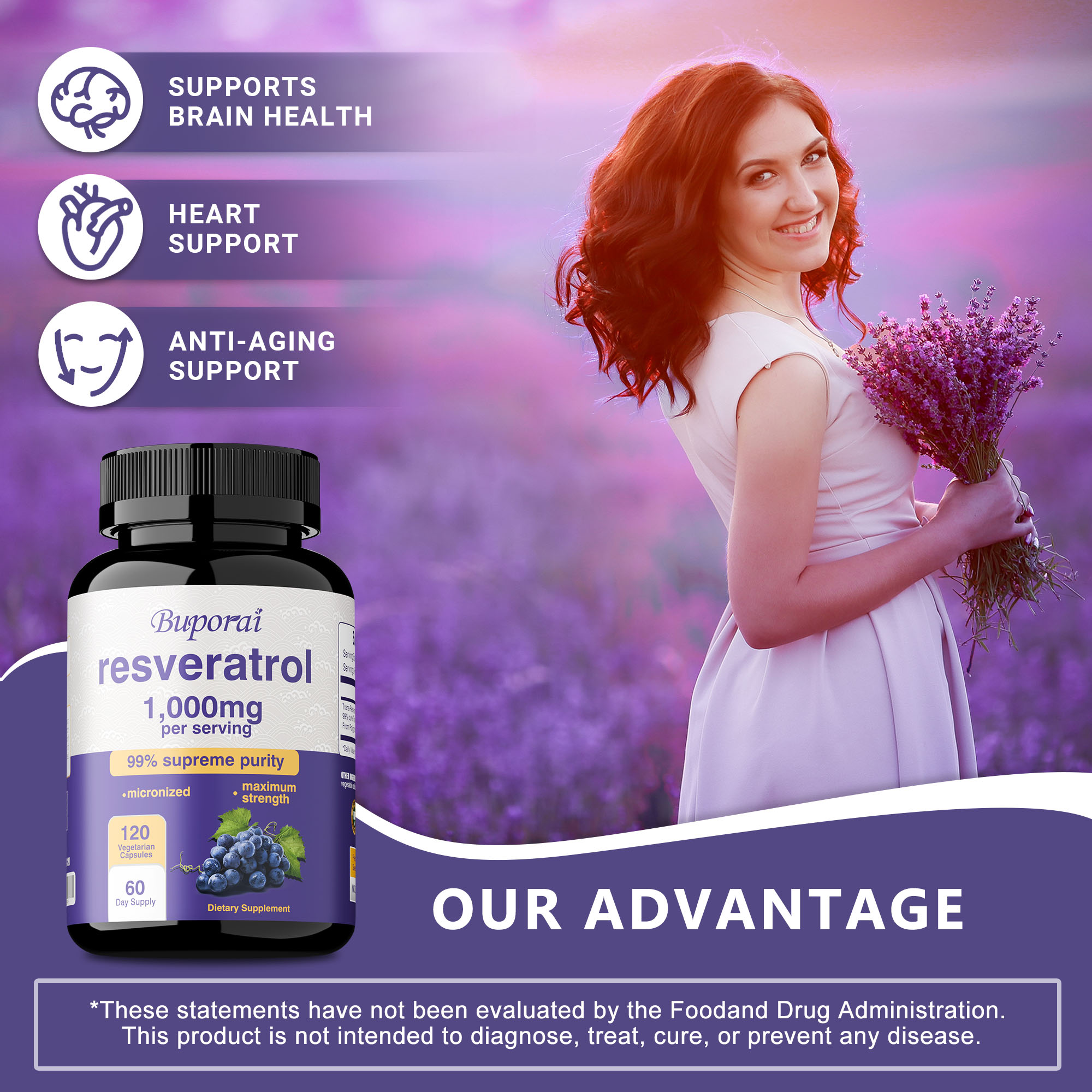 Capsule di resveratrolo - Anti - Health And Wellness Promotion recensione e prezzo