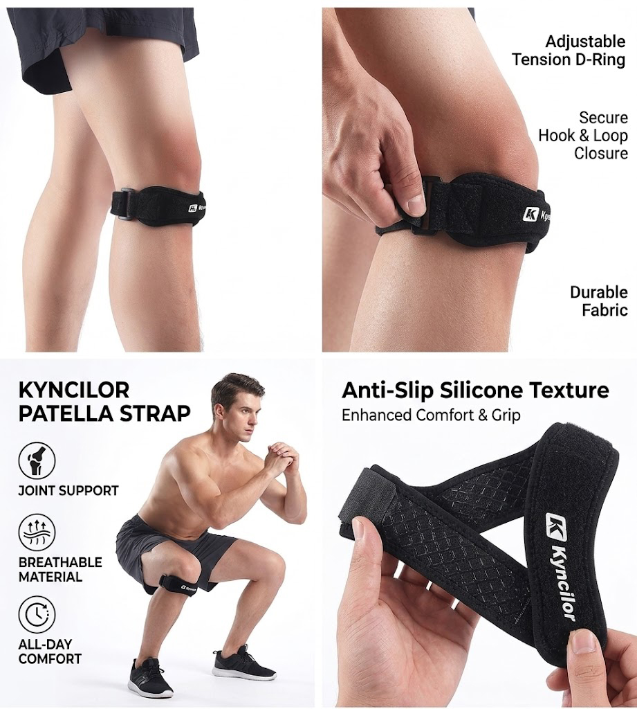 1 Manicotto Sportivo per Gamba - Compression Knee Sleeve recensione e prezzo