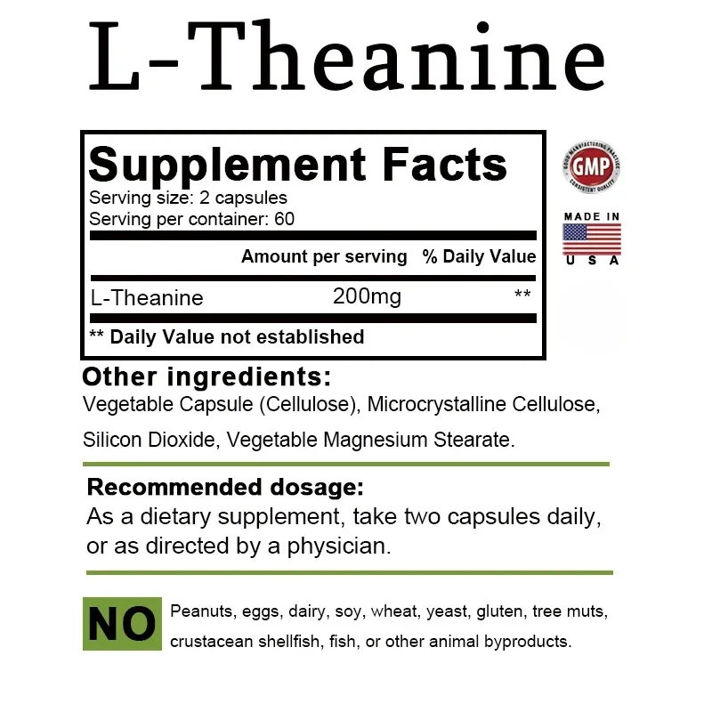 L-Teanina 200 Mg - Rilassament - Health And Wellness Promotion recensione e prezzo