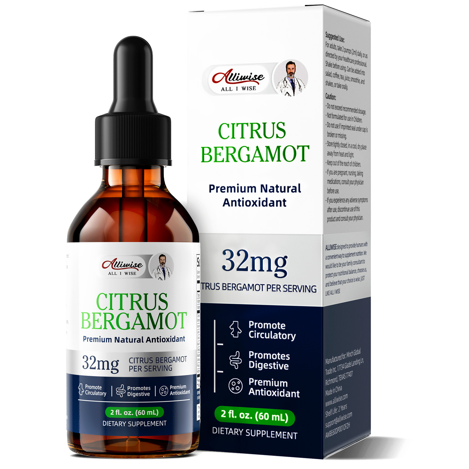 Gocce di Estratto di Bergamott - Health And Wellness Promotion recensione e prezzo