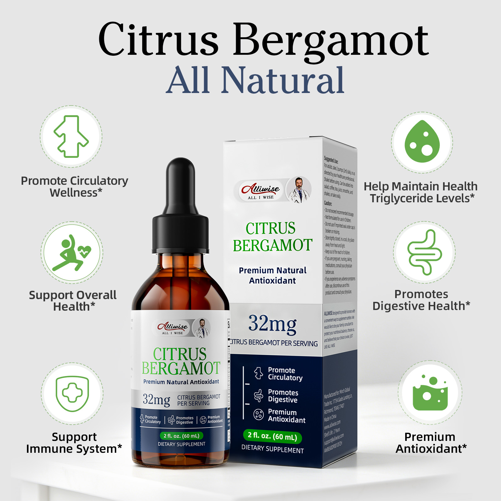 Gocce di Estratto di Bergamott - Health And Wellness Promotion recensione e prezzo