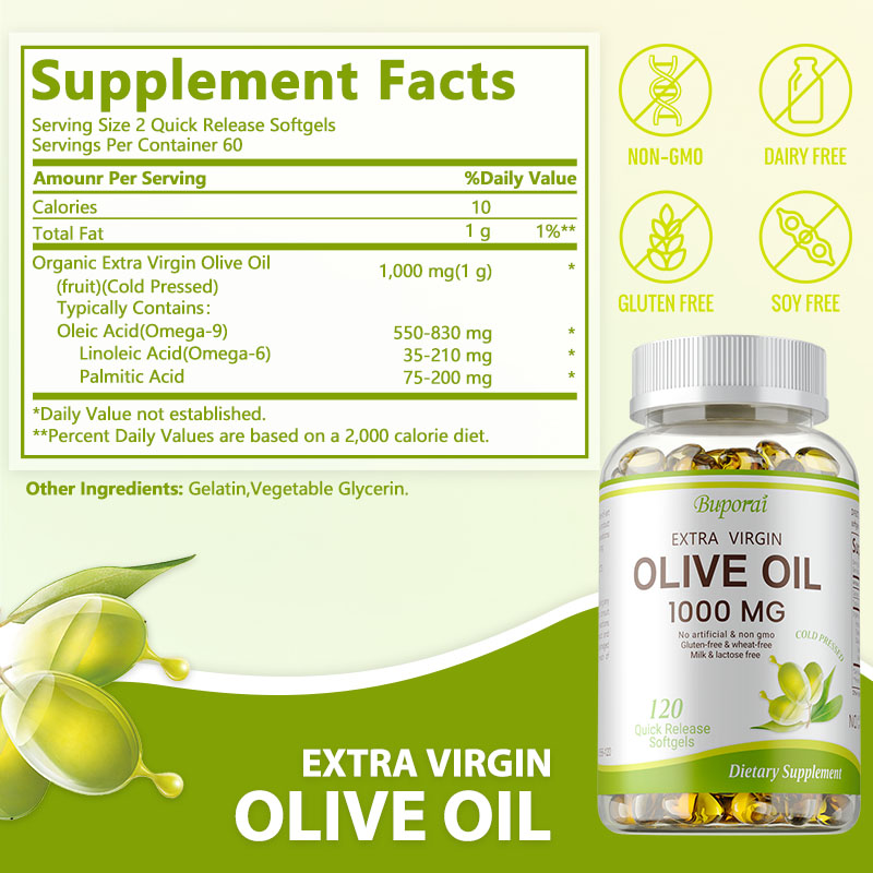 Capsule di Olio d'Oliva 1000mg - Health And Wellness Promotion recensione e prezzo